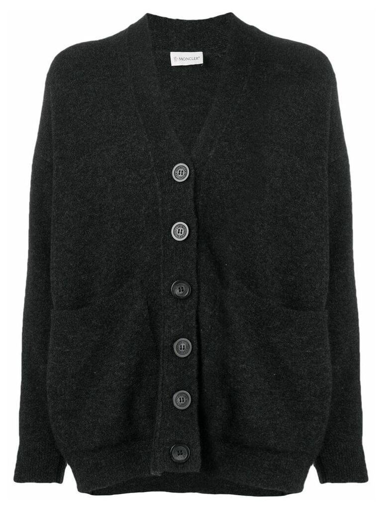 Moncler buttoned cardigan - Black