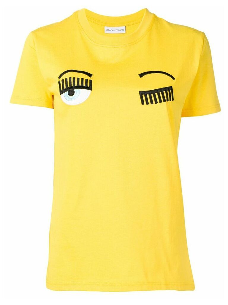 Chiara Ferragni Flirting T-shirt - Yellow
