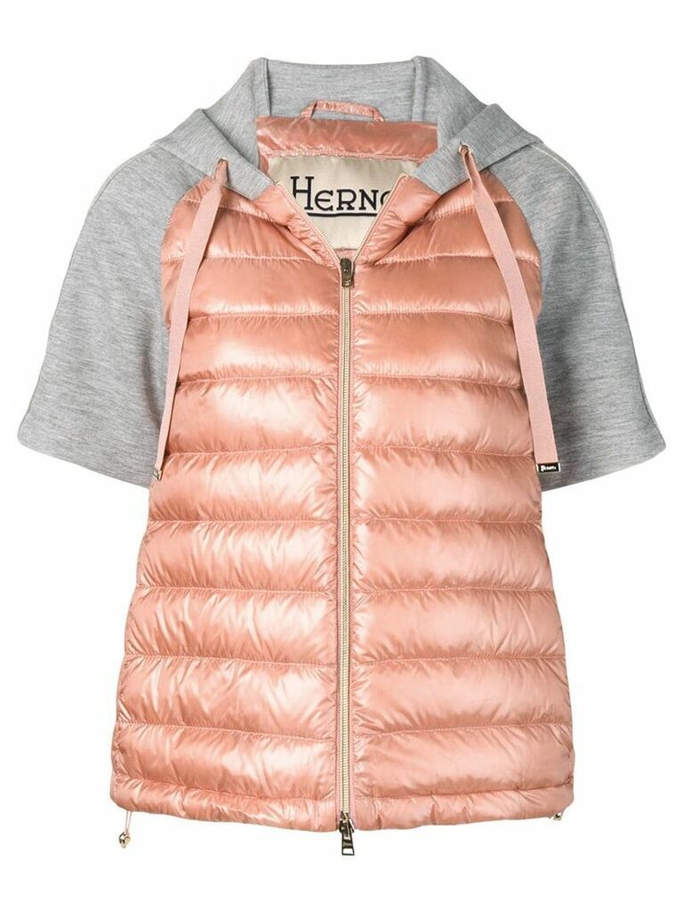 Herno padded hooded jacket - PINK