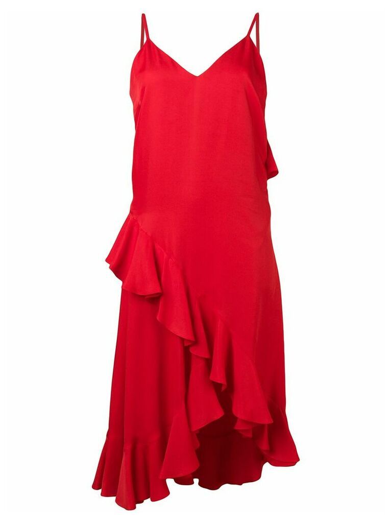 Kenzo ruffled dress - Red