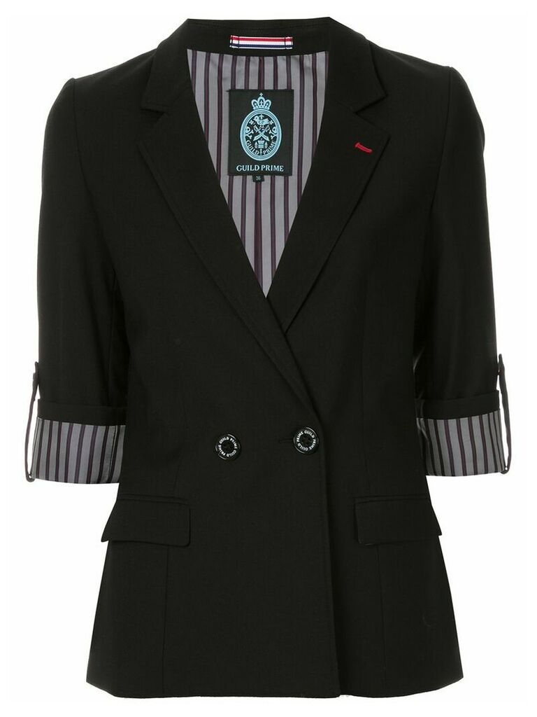 Guild Prime slim-fit tailored blazer - Black