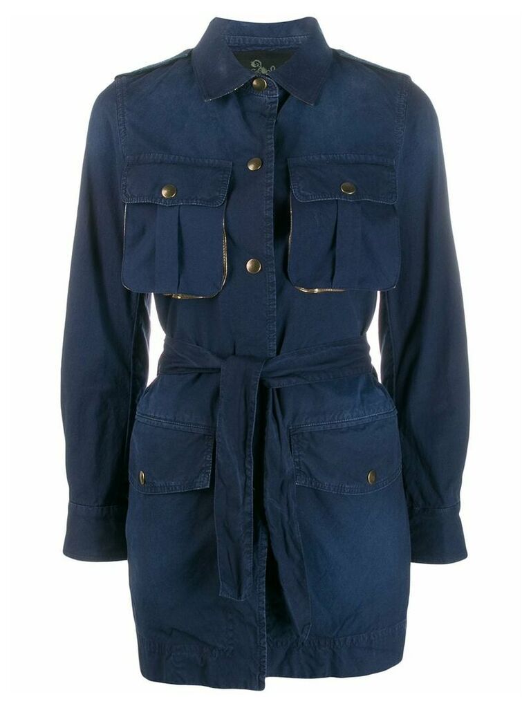 Mr & Mrs Italy flap pocket jacket - Blue