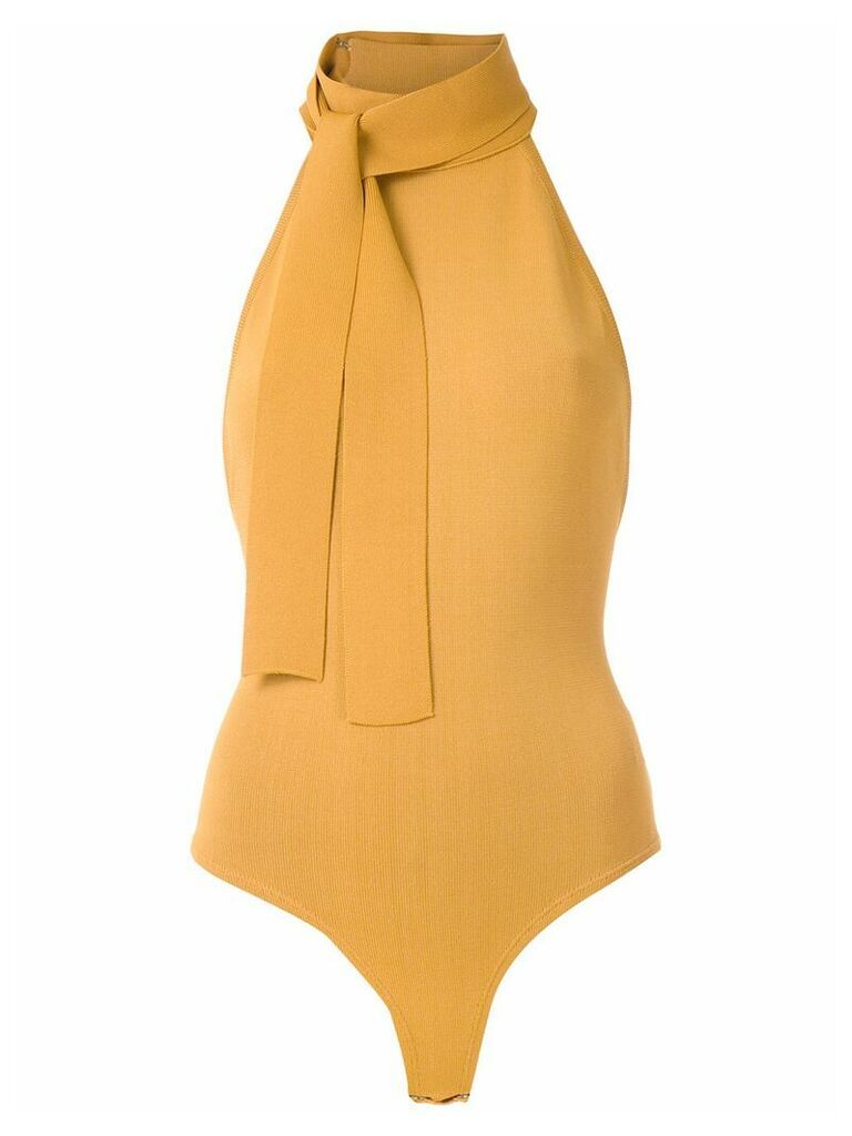Egrey knit bodysuit - Yellow