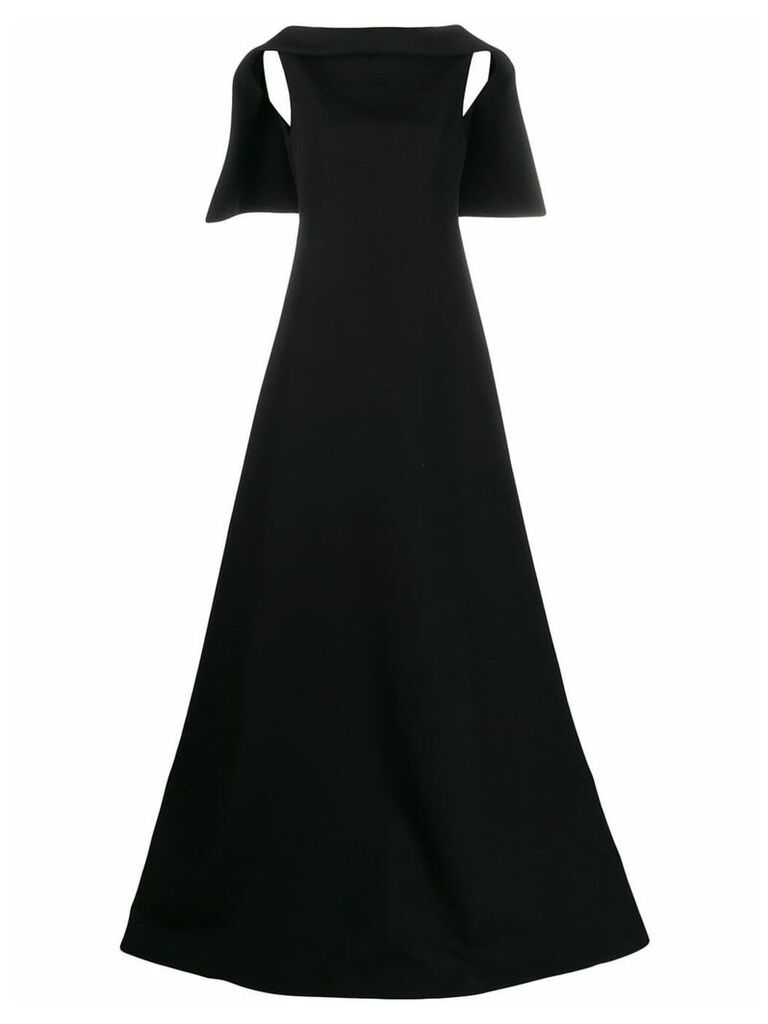 Givenchy cape evening dress - Black
