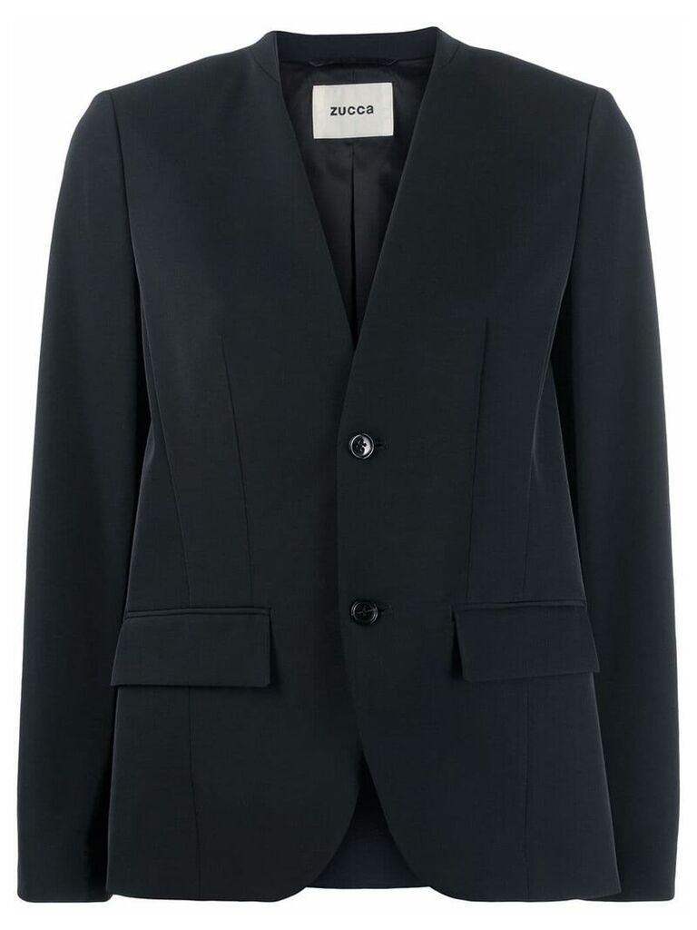 Zucca fitted blazer - Black