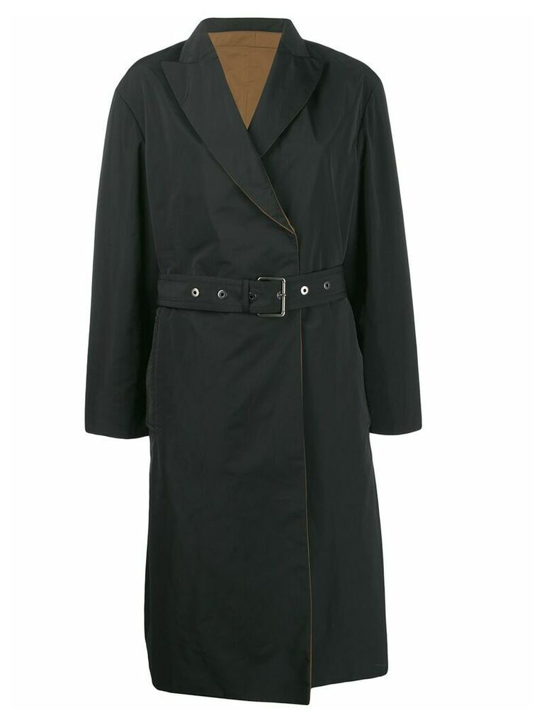 Brunello Cucinelli reversible coat - Black