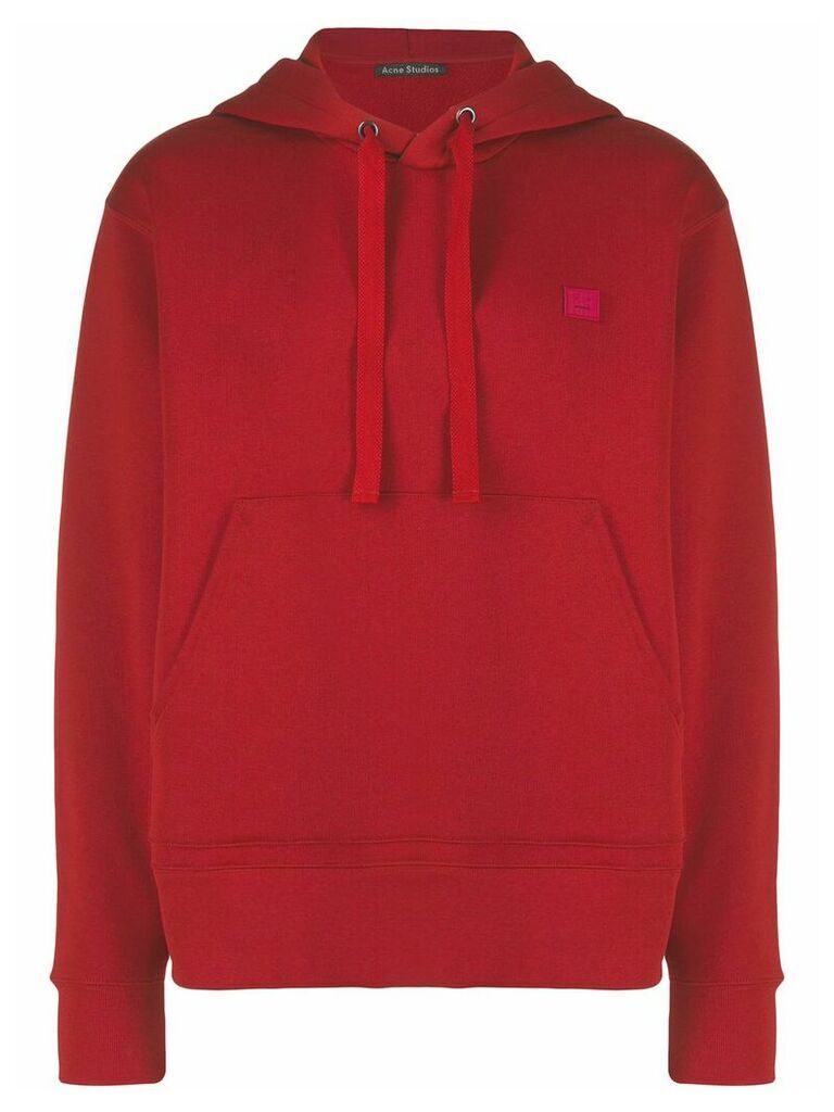 Acne Studios Ferris Face hoodie - Red