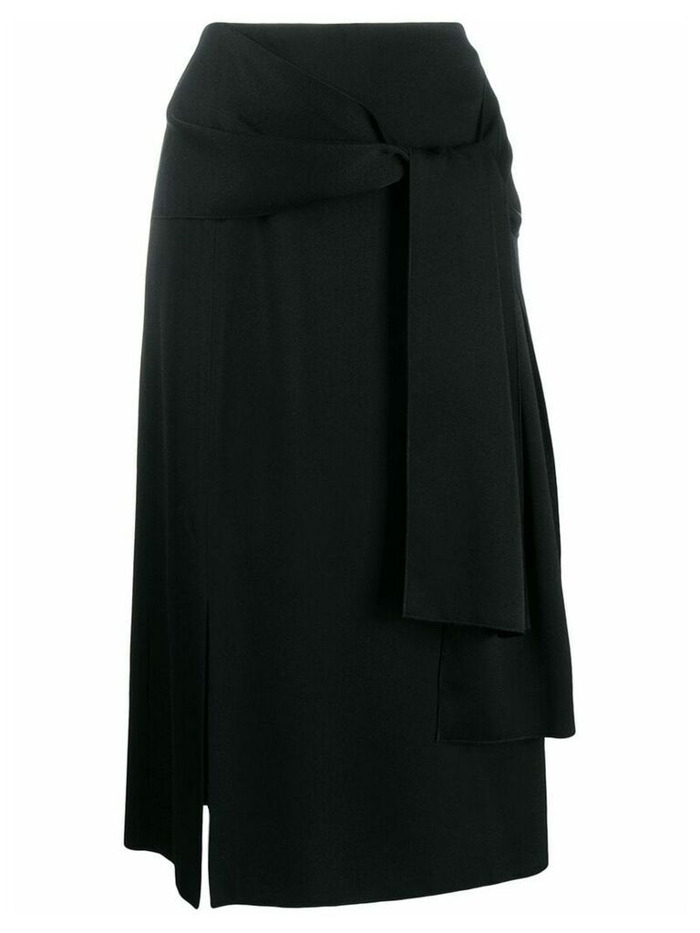 Joseph straight-fit midi skirt - Black