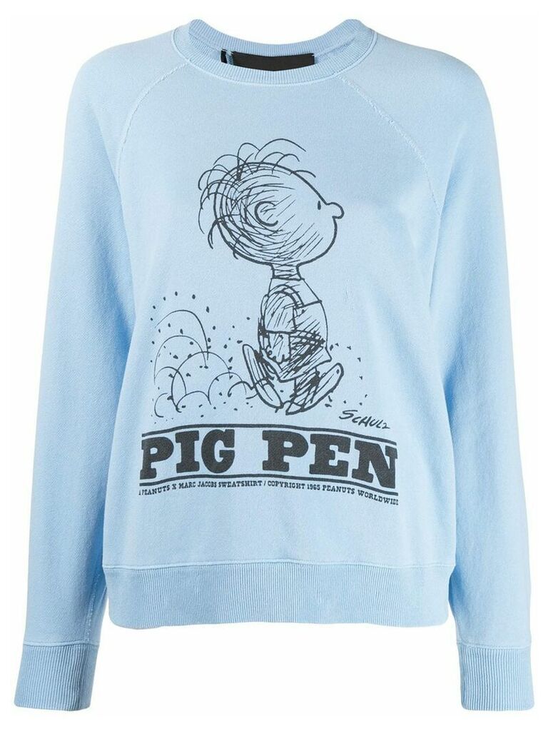 Marc Jacobs x Peanuts Pig Pen sweatshirt - Blue