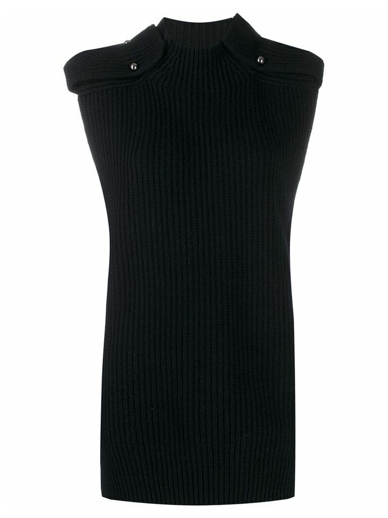 MRZ ribbed knit jumper - Black