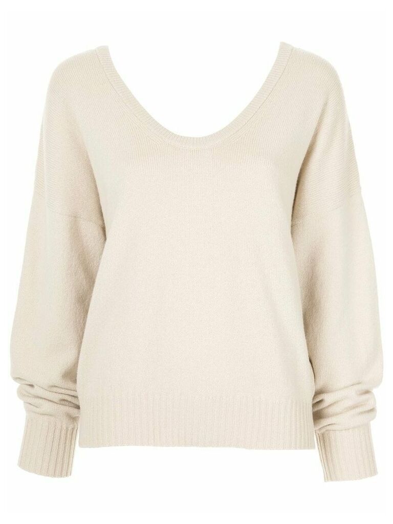 See by Chloé loose-fit wool sweater - NEUTRALS