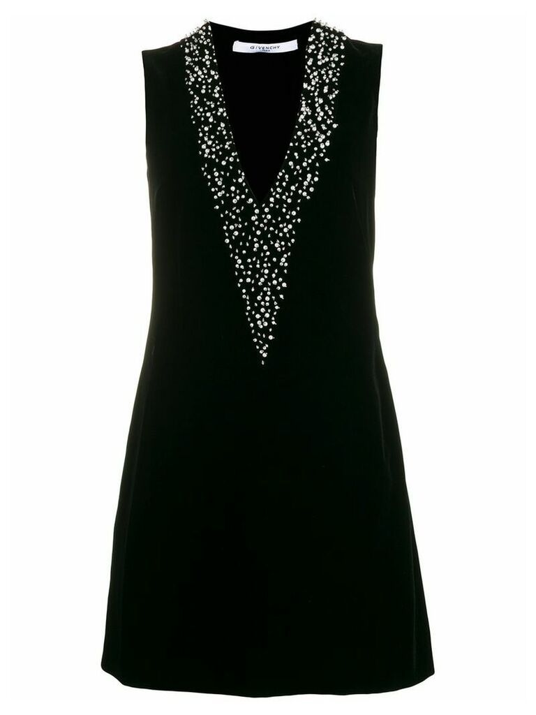 Givenchy pearl embellished short dress - Black