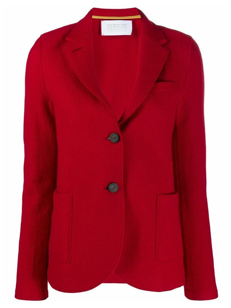 Harris Wharf London single-breasted blazer - Red