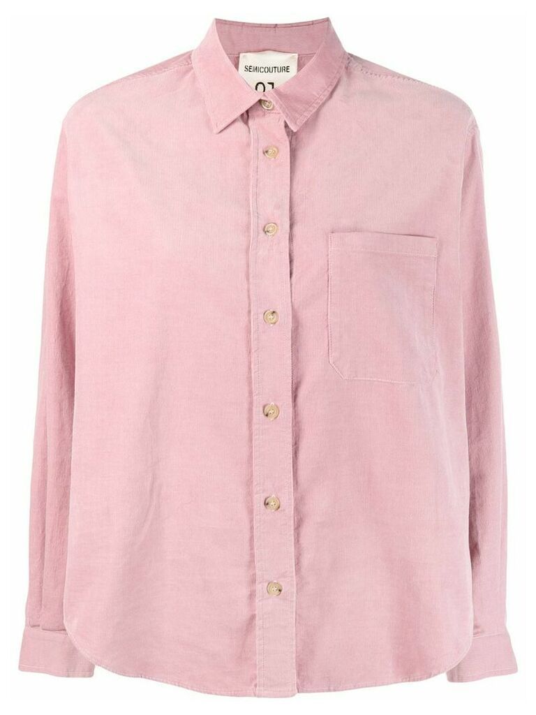 Semicouture long sleeve shirt - PINK