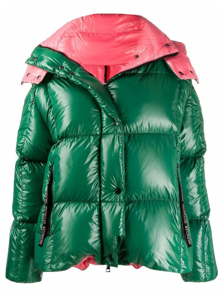 Moncler Parana hooded coat - Green