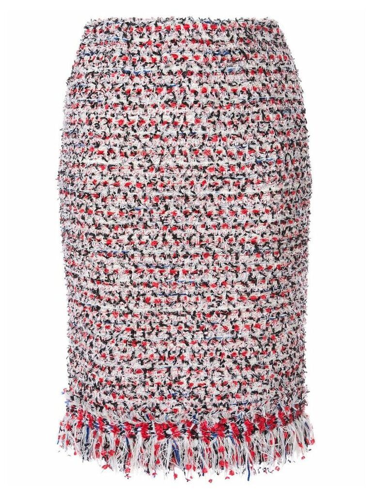 Coohem vimar tweed skirt - Red