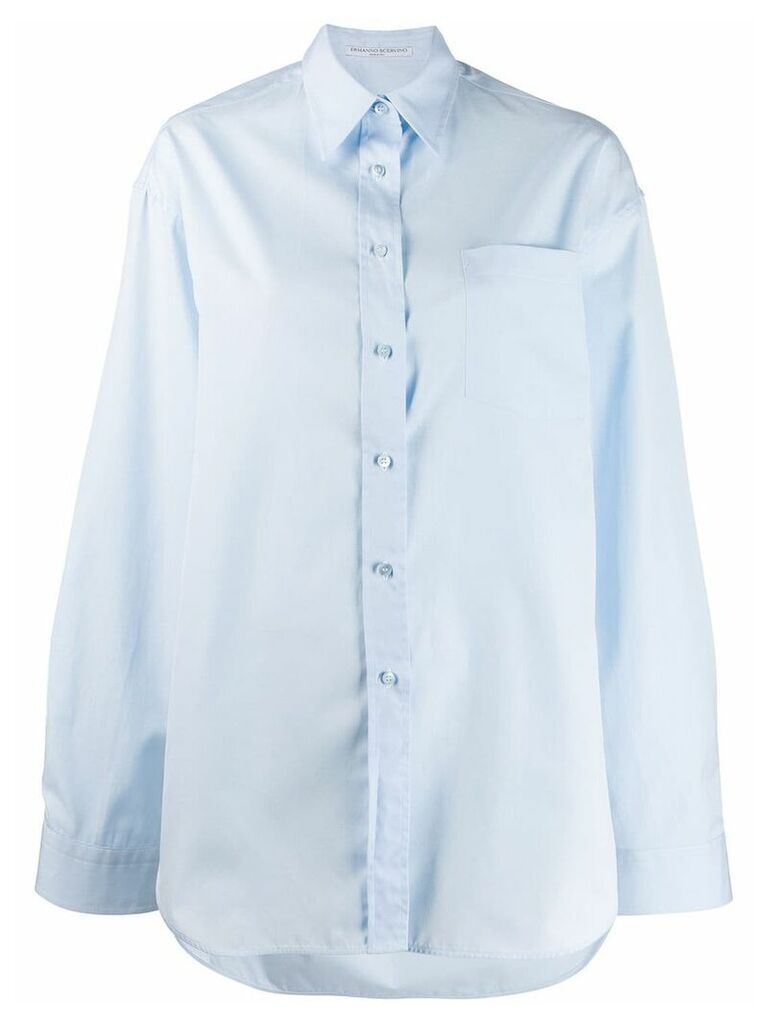 Ermanno Scervino relaxed fit shirt - Blue