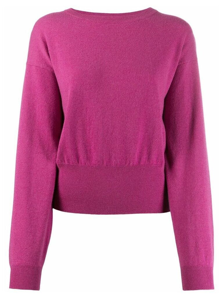 Brunello Cucinelli crew neck cashmere jumper - Pink