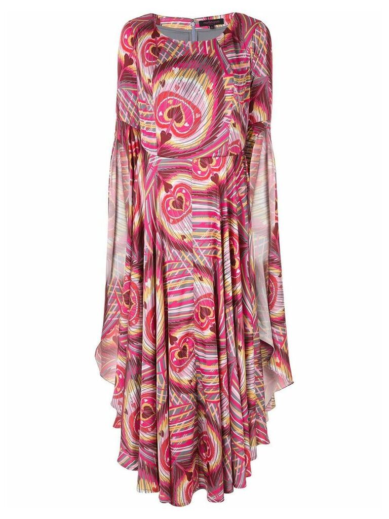 Manish Arora psychedelic printed dress - PINK