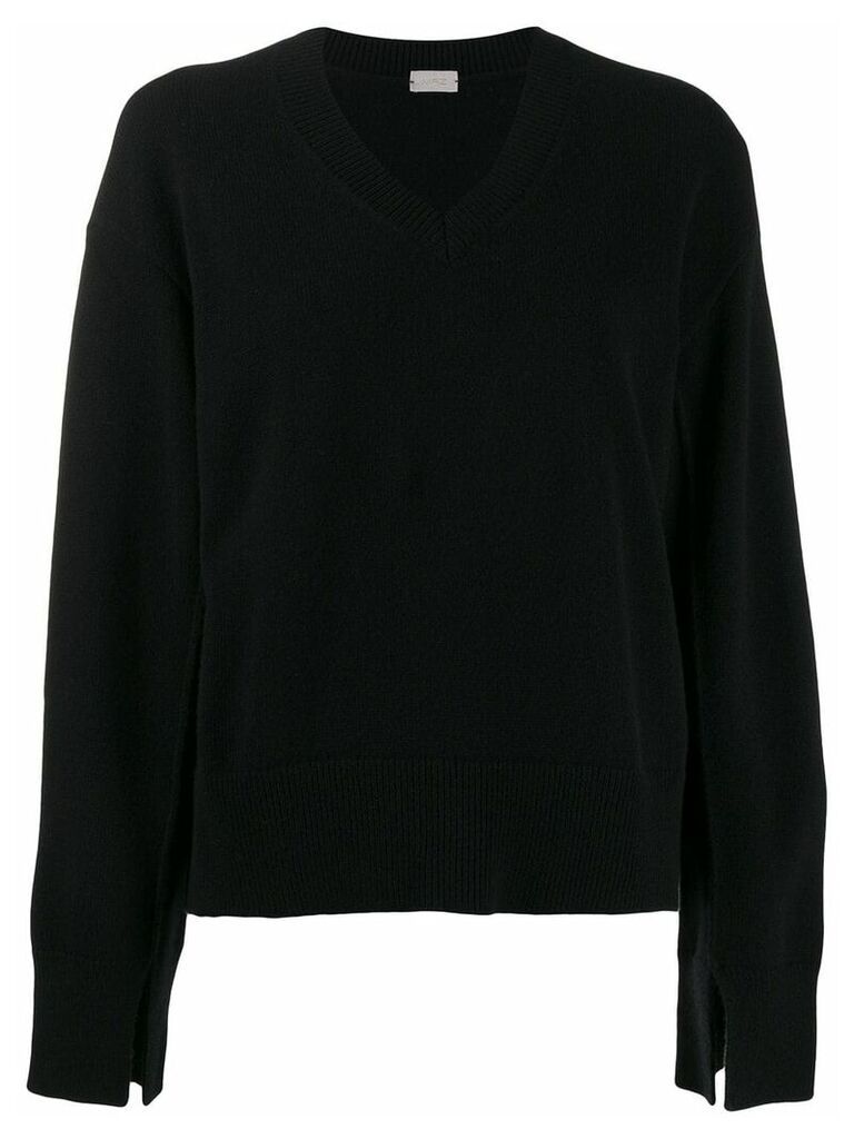 MRZ v-neck sweatshirt - Black