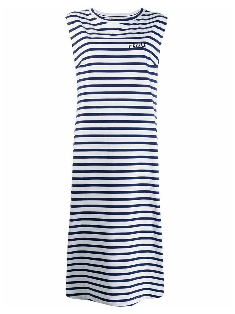 Être Cécile striped tank dress - Blue