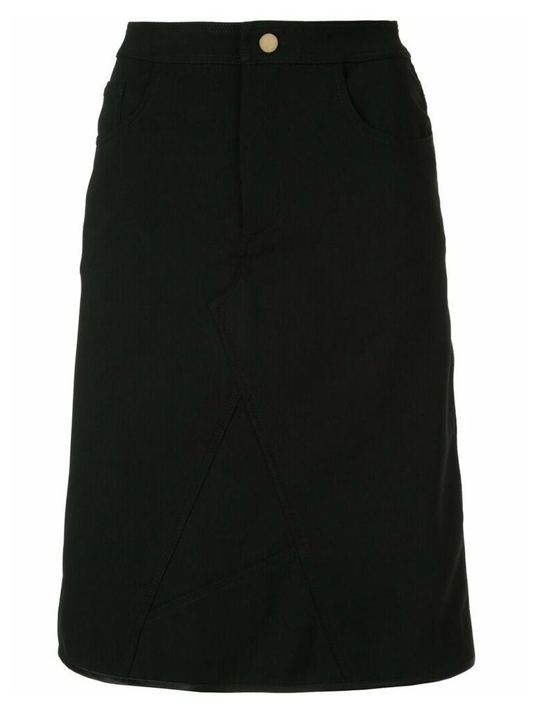 Harvey Faircloth high-waisted skirt - Black