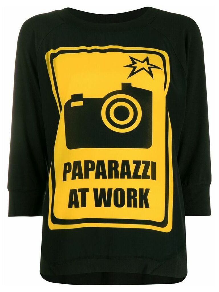 Ultràchic Paparazzi at Work T-shirt - Black