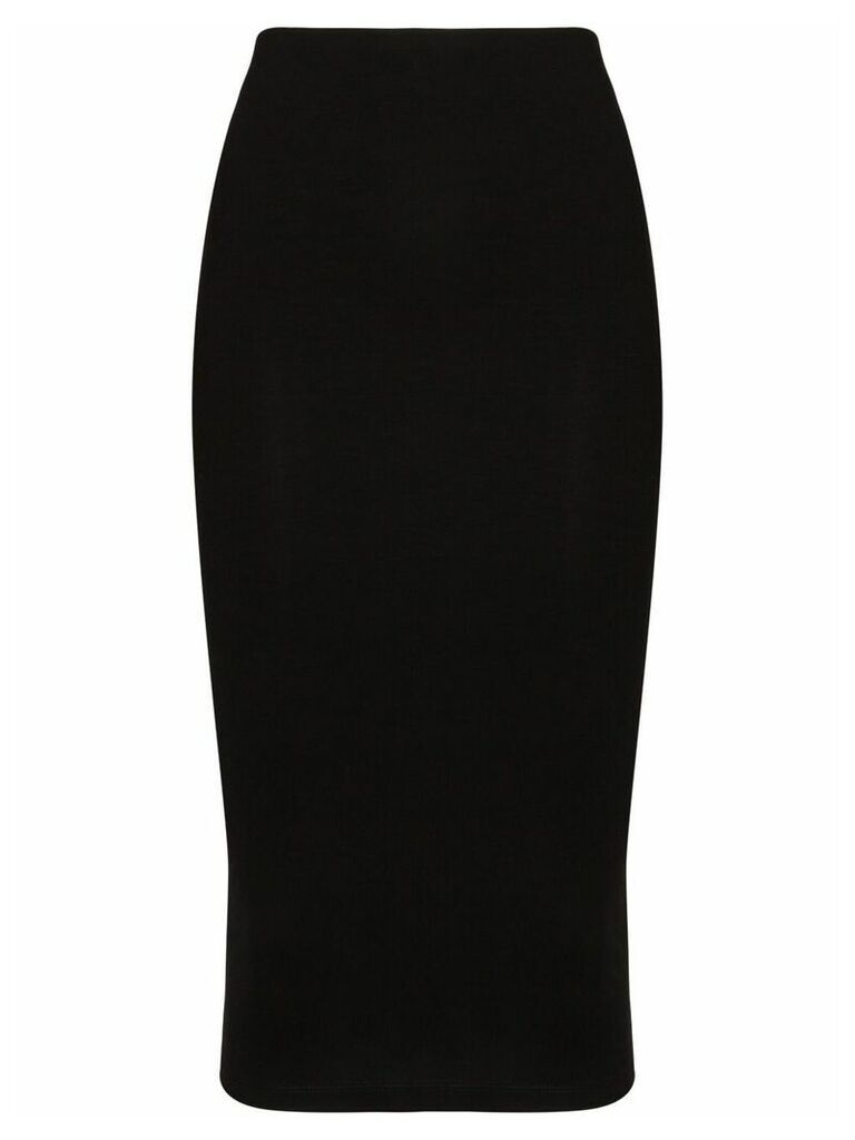 Ninety Percent high-waisted tube skirt - Black