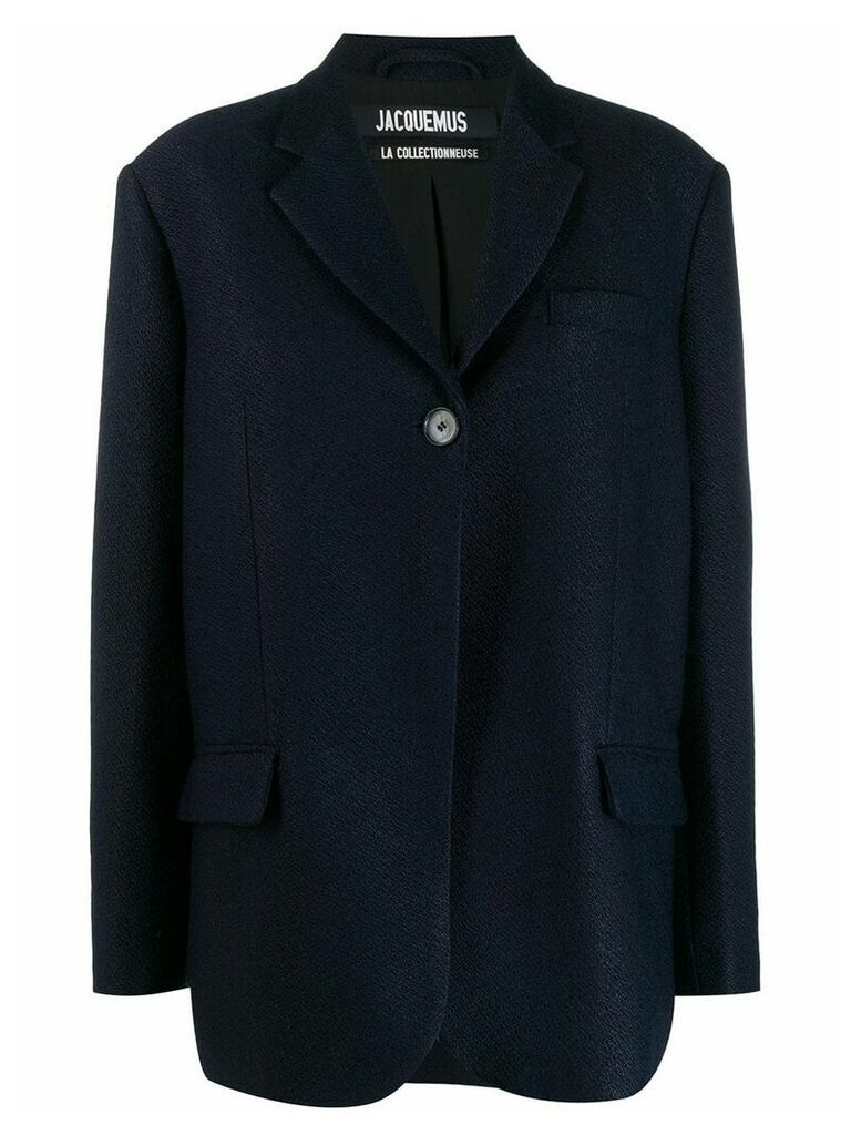 Jacquemus Moyo tailored blazer - Blue