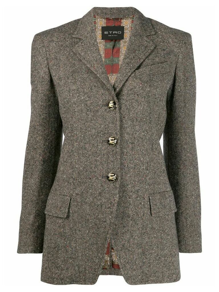 Etro tailored blazer - Brown