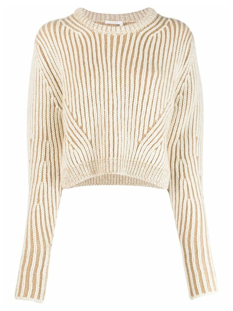 Chloé chunky knit jumper - Neutrals