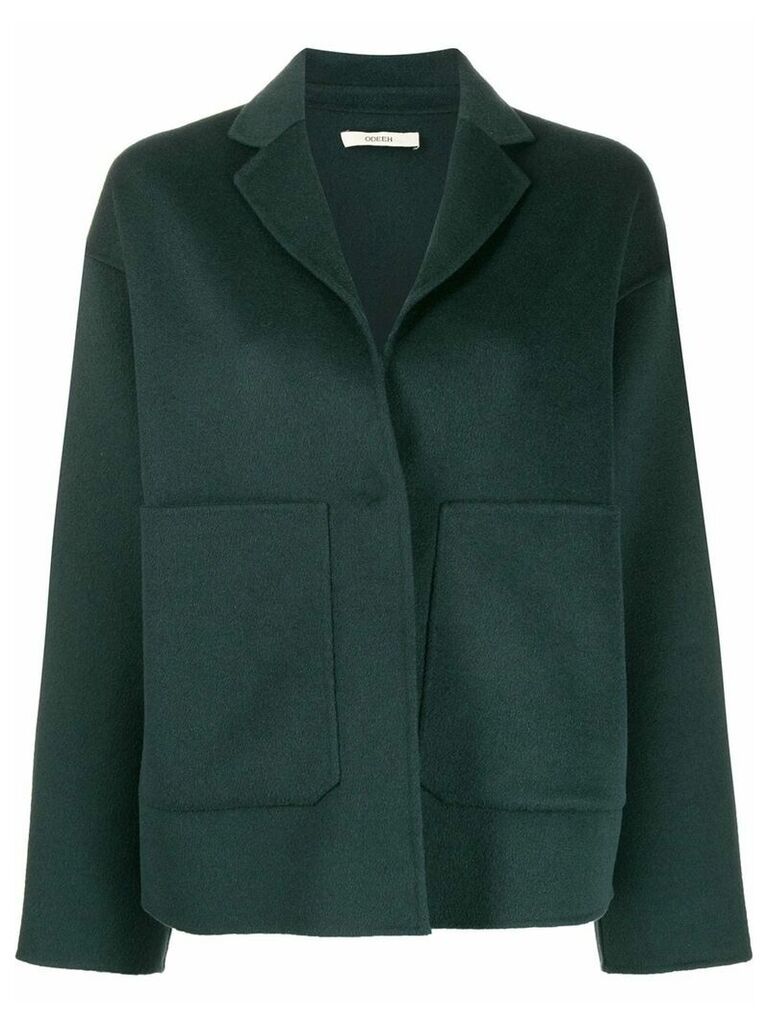 Odeeh oversize pocket jacket - Green
