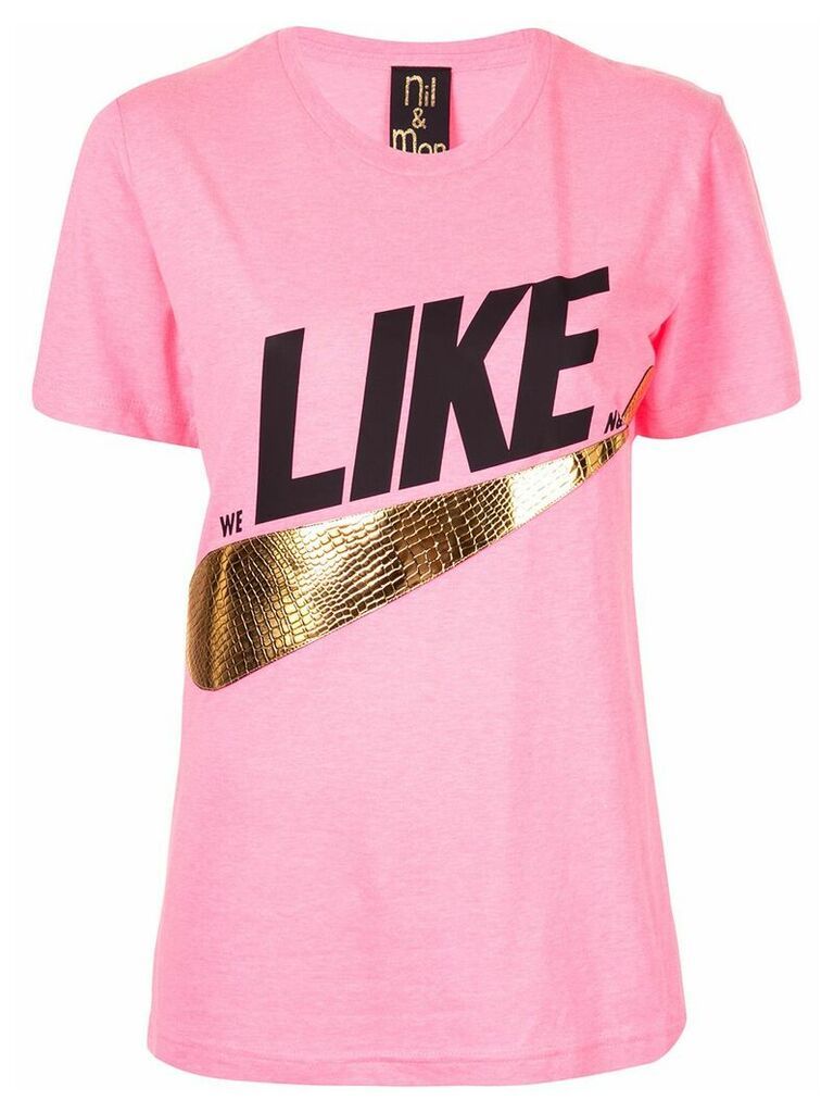Nil & Mon Like T-shirt - PINK