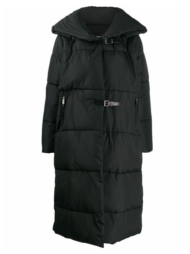 Barbara Bui quilted buckled coat - Black