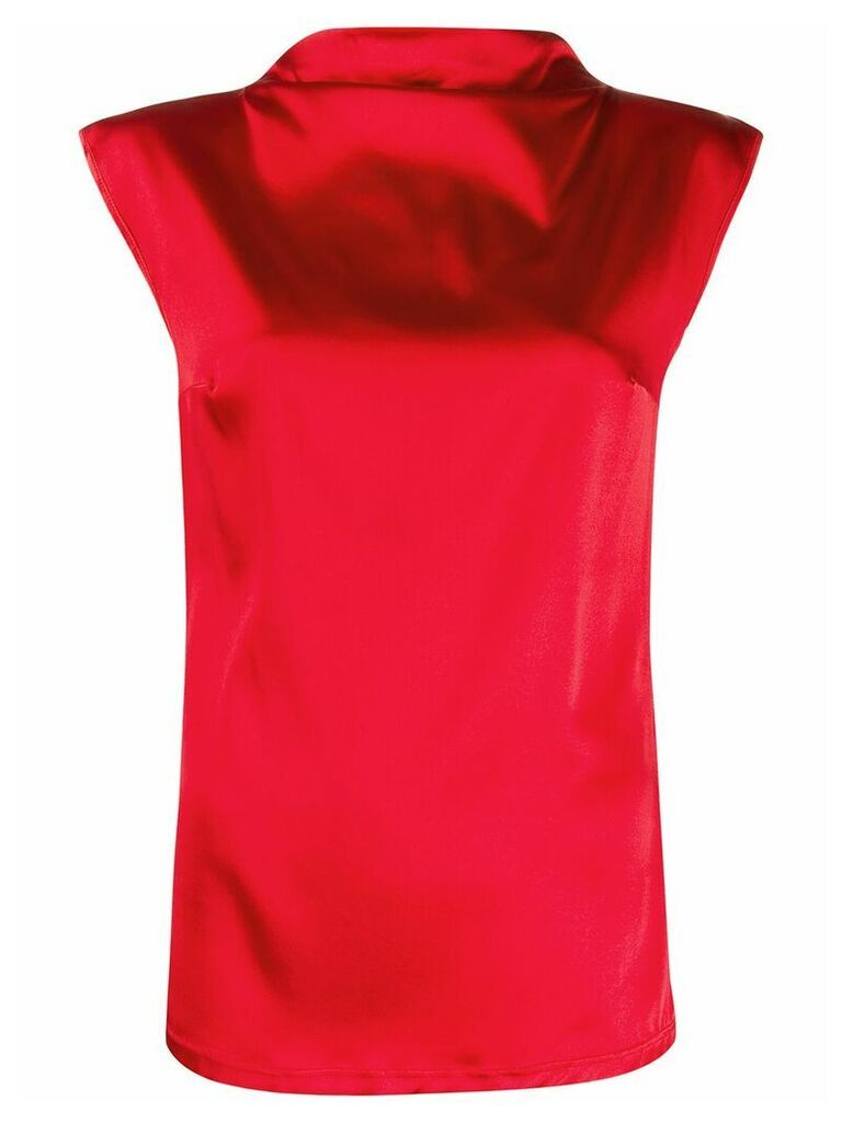 Styland high neck top - Red