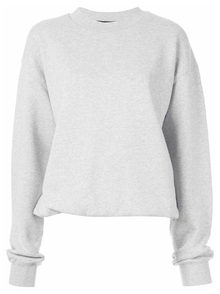 Alexander Wang loose-fit Terry sweatshirt - Grey