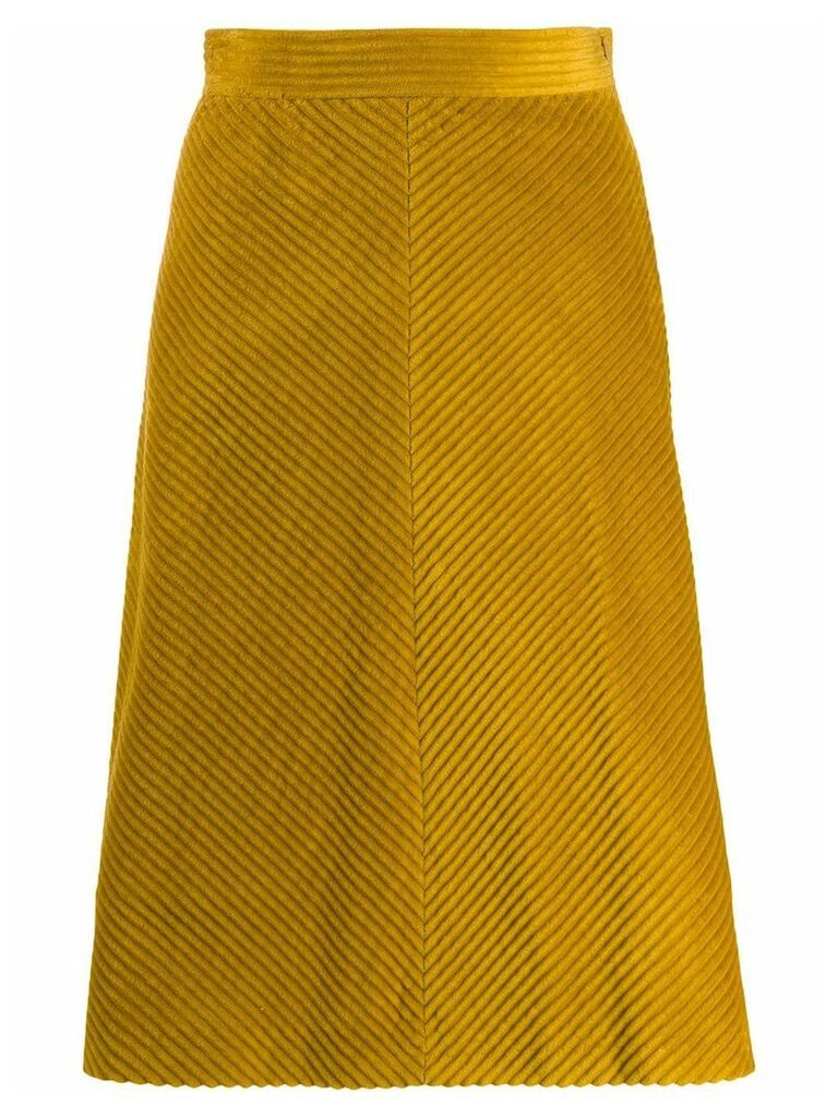 M Missoni corduroy skirt - Yellow