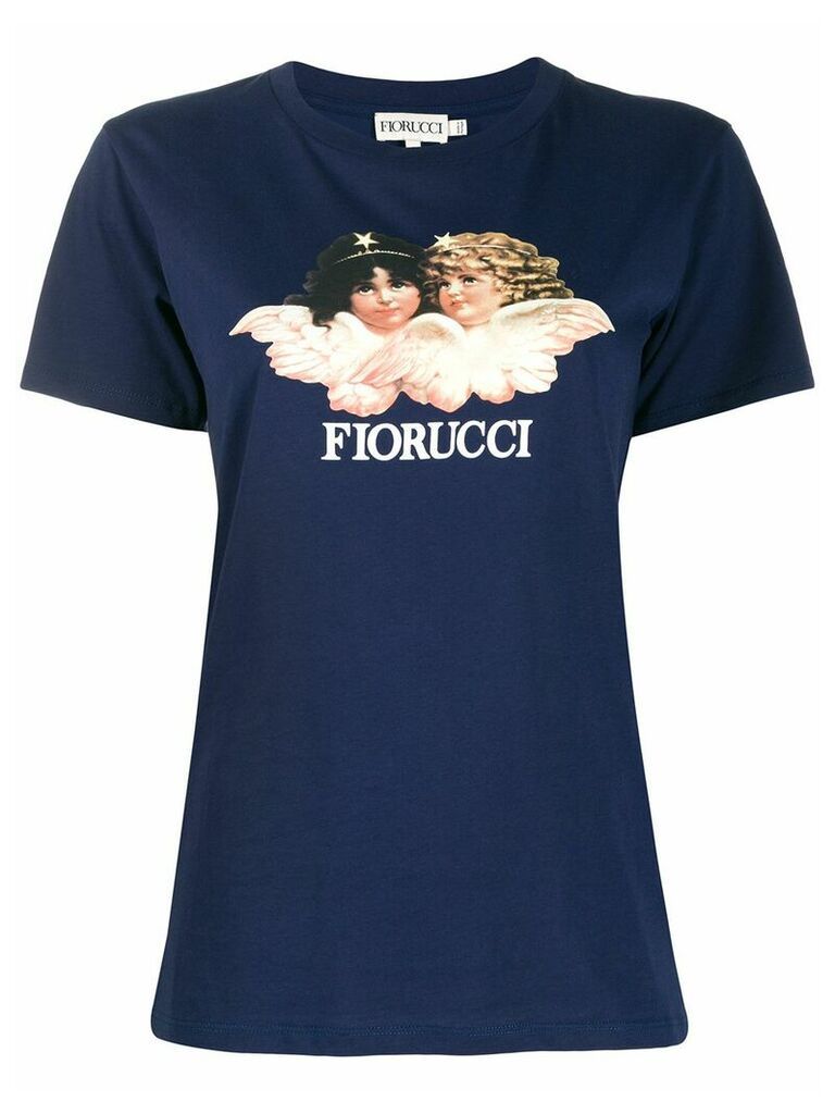 Fiorucci Vintage Angels slim-fit T-shirt - Blue