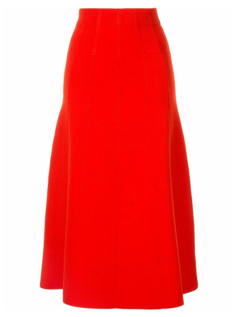 Ginger & Smart Valour crepe knit skirt - Red