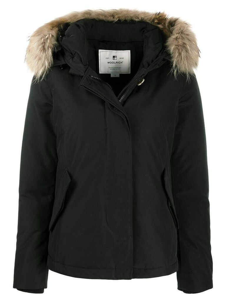 Woolrich short Arctic parka coat - Black