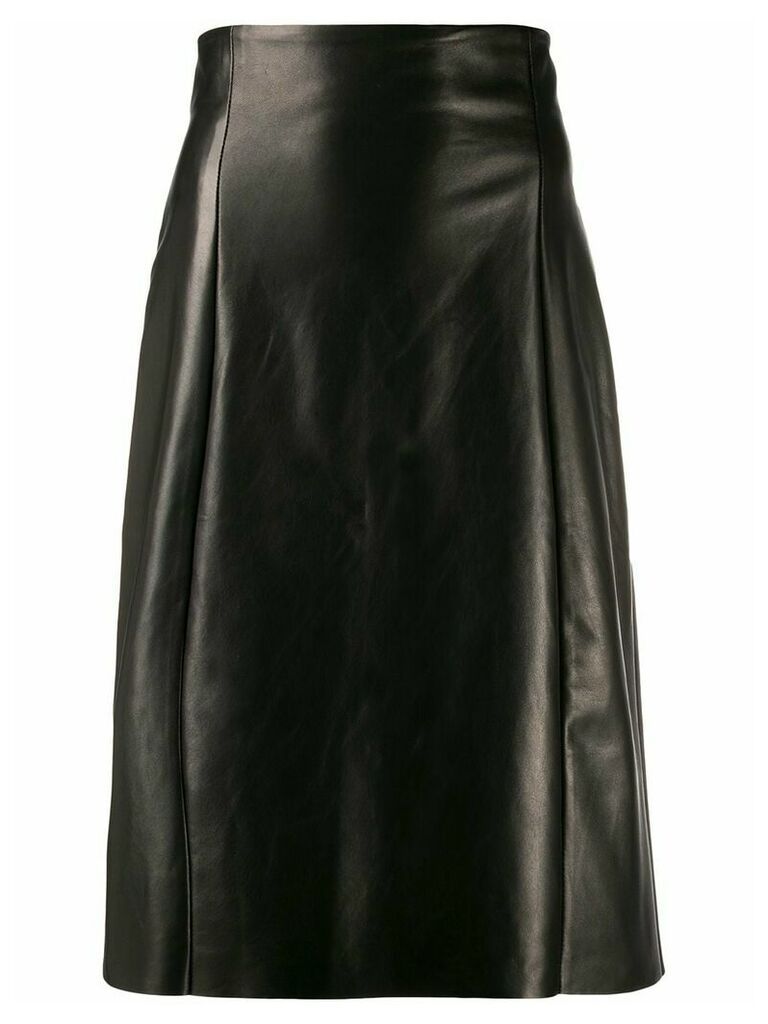 Drome straight-cut midi skirt - Black