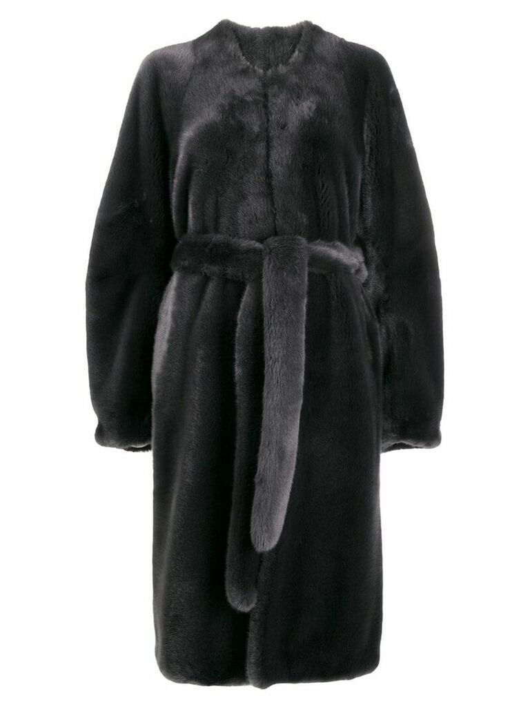 Vera Wang longline coat - Grey