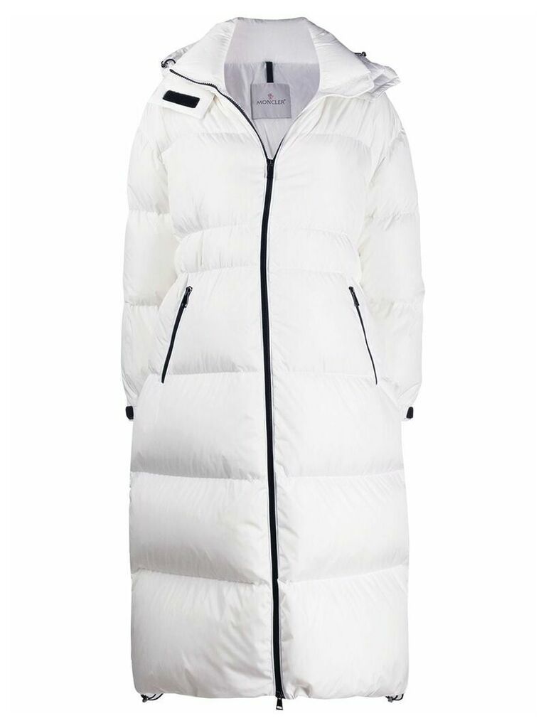 Moncler oversized padded coat - White