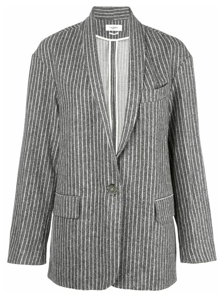 Isabel Marant Étoile pin stripe blazer - Grey