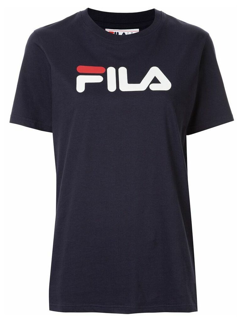 Fila printed logo T-shirt - Blue