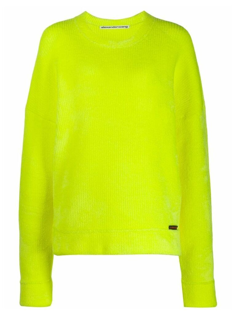 Alexander Wang chunky knit jumper - Yellow