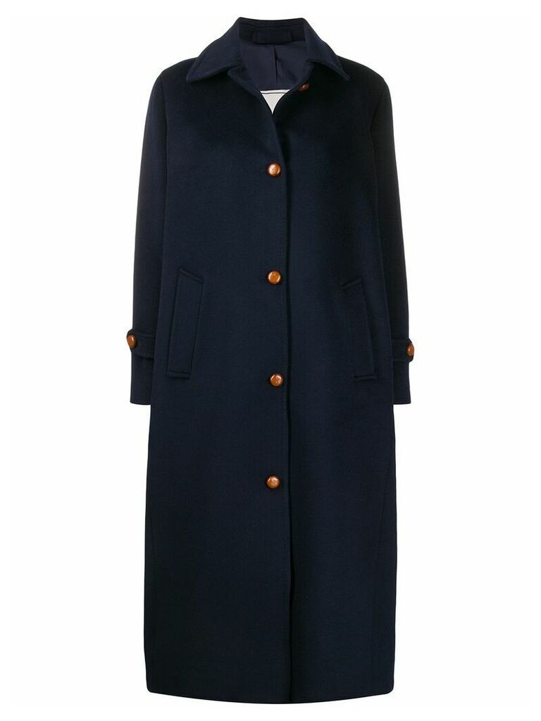 Giuliva Heritage Collection The Mariana single breasted coat - Blue