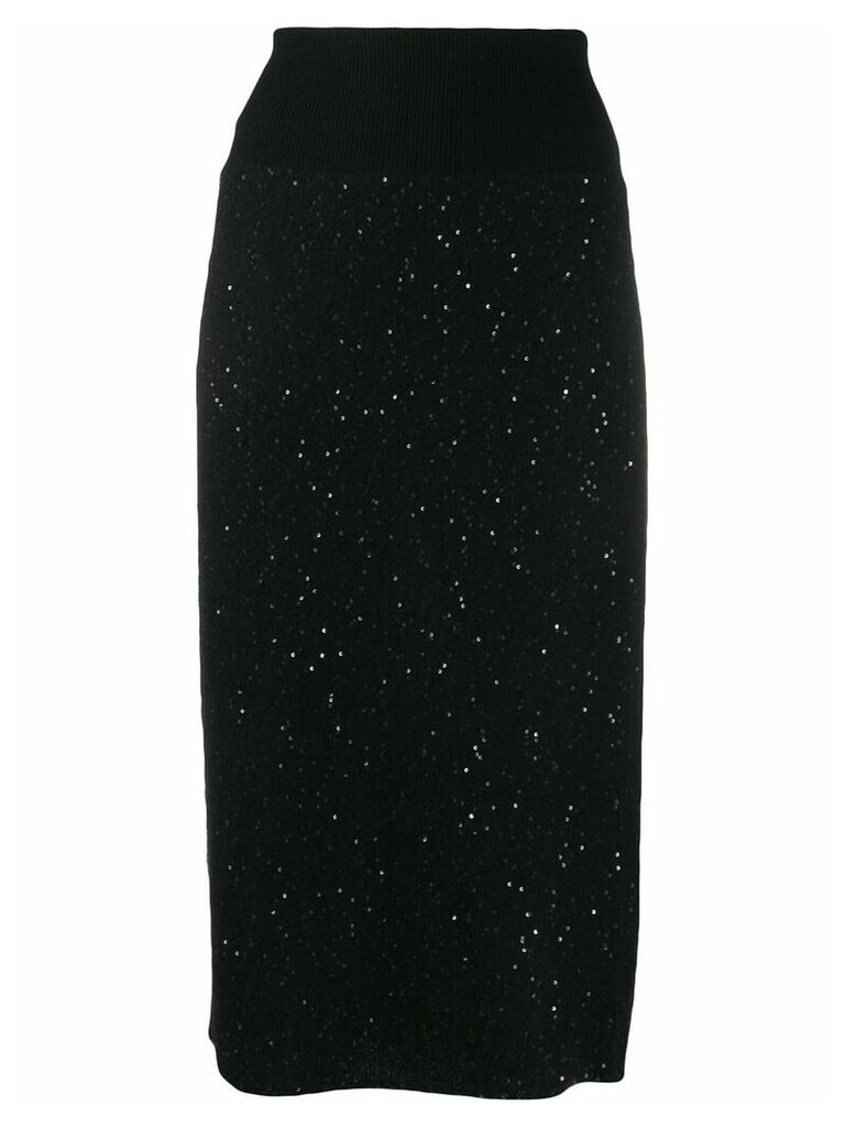 Fabiana Filippi embellished pencil skirt - Black