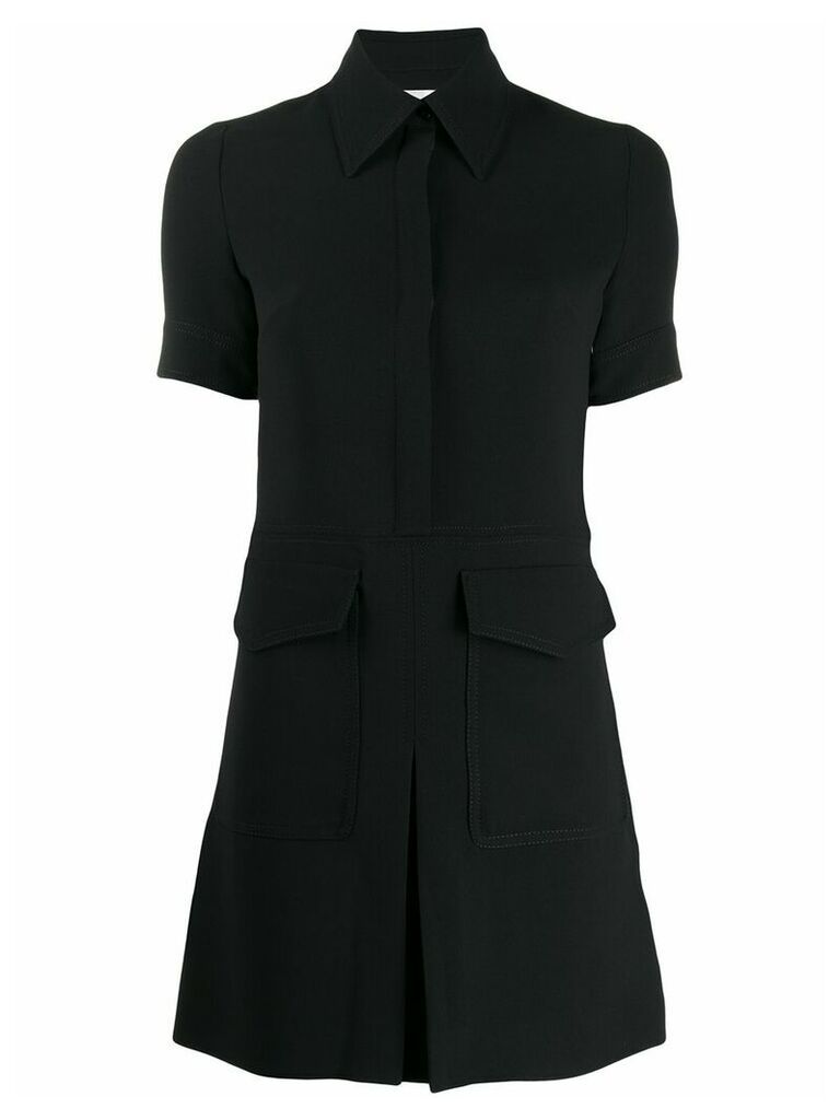 Victoria Victoria Beckham mini shirt dress - Black