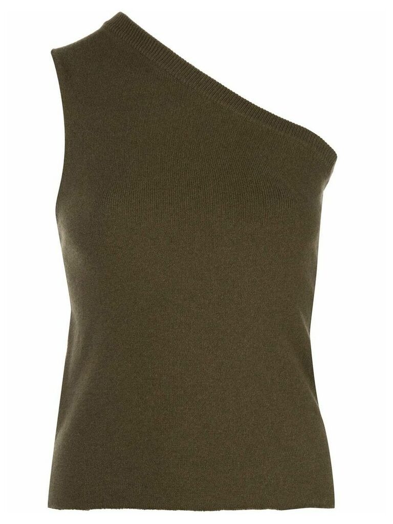 Extreme Cashmere one shoulder top - Brown